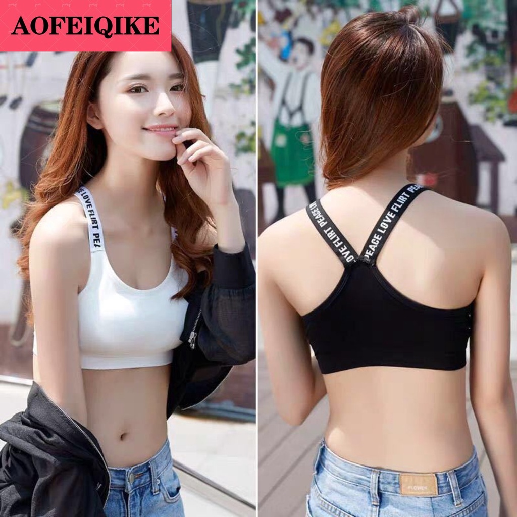 Full Coverage Bra - 40-65Kg Sexy Bra Top Women Sports