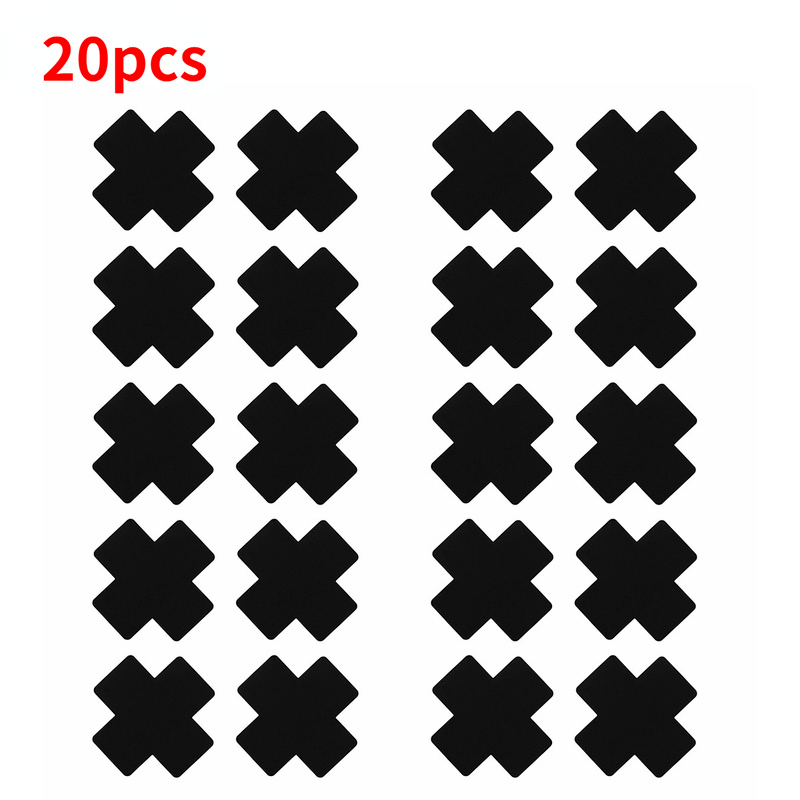 Strapless Bra Adhesive - US STOCK 20pcs Black Women Cross