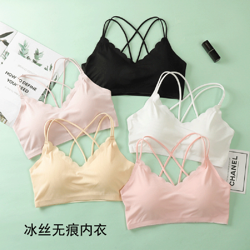 Lace Bralette Set - 3D Sexy Lingerie Seamless Sport Bra