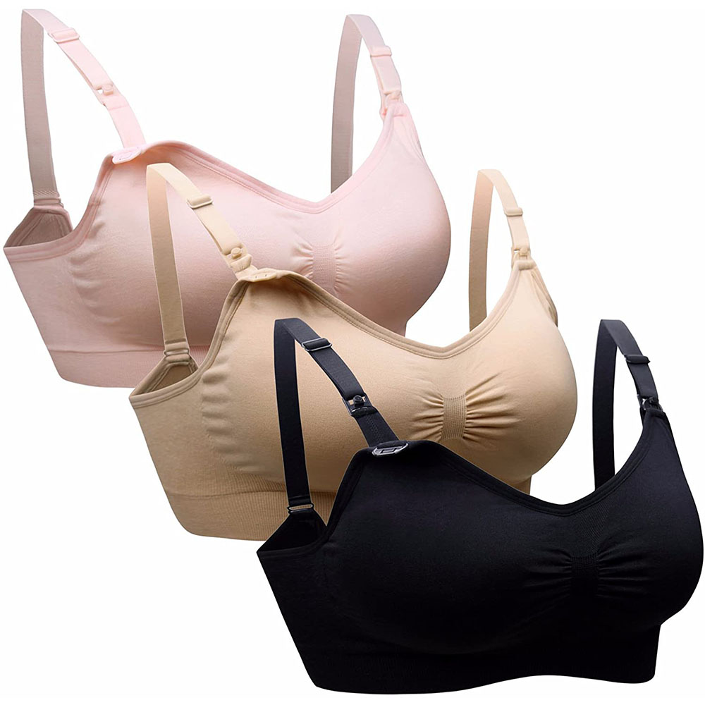 Sleep Bra Bralette - Womens Maternity Nursing Bra Maternal Seamless