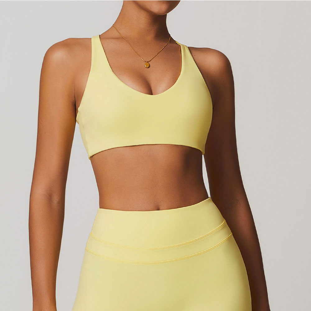 Sports Bra Racerback - JUREN Sports Bra Women Fitness Bra