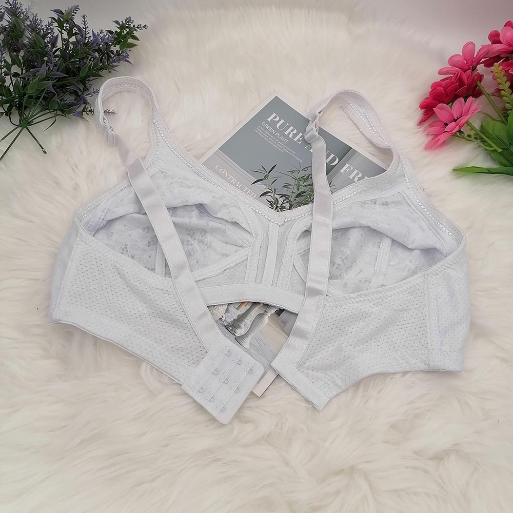 Women's Bra Large Cup C D E F  - Cotton Bra Everyday recension och pris