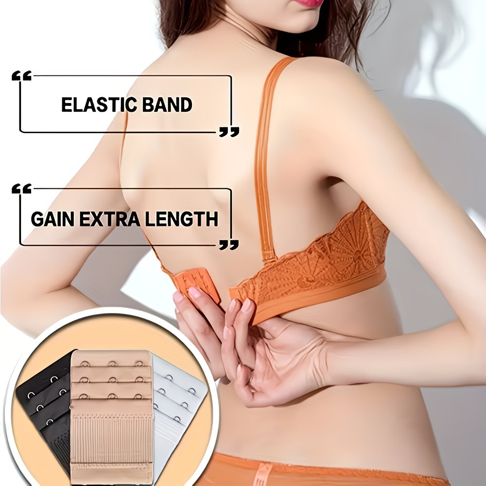 8pcs Women's  Solid Color Elas - Nursing Bra Clip recension och pris