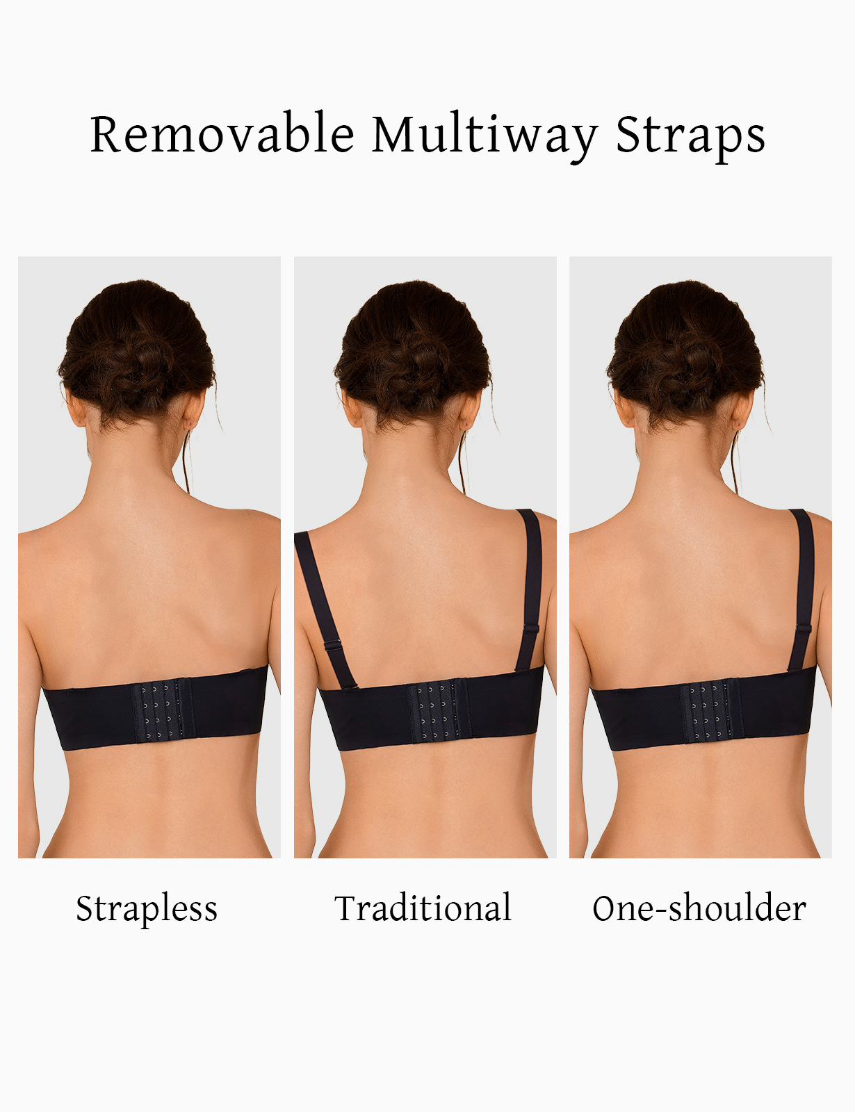 New Women Sexy Push Up Bras St - Convertible Bra Multiway recension och pris