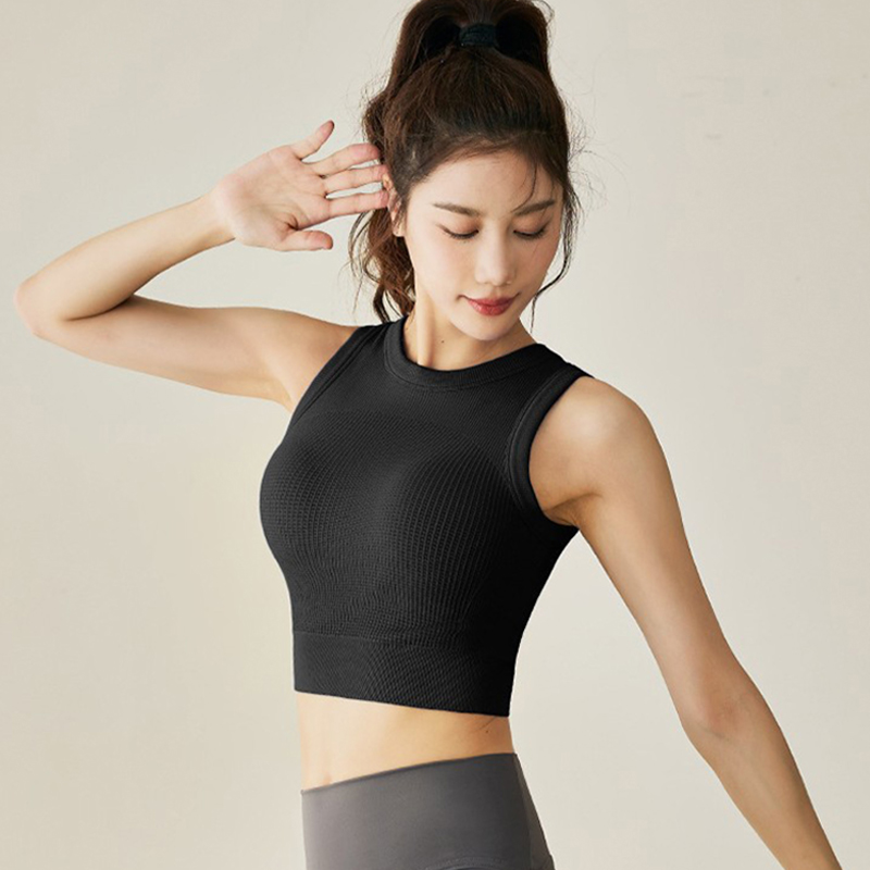 Women's Candy-Colored Yoga Tan - T Shirt Bra Seamless recension och pris