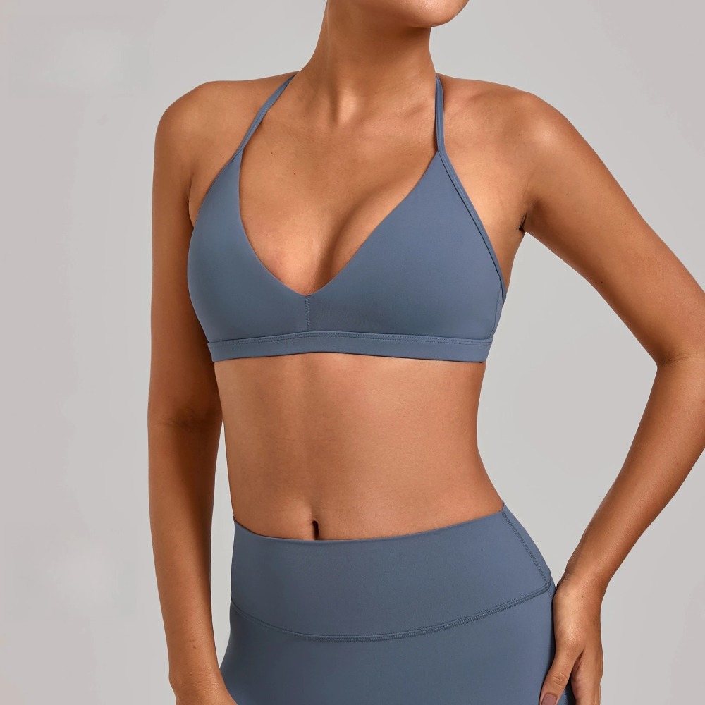 Gym Workout Fitness Top Adjust - Sports Bra Racerback recension och pris