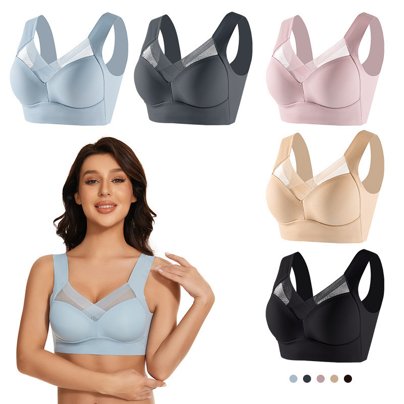 L-6XL Plus Size Non-underwire  - Underwire Bra Padded recension och pris