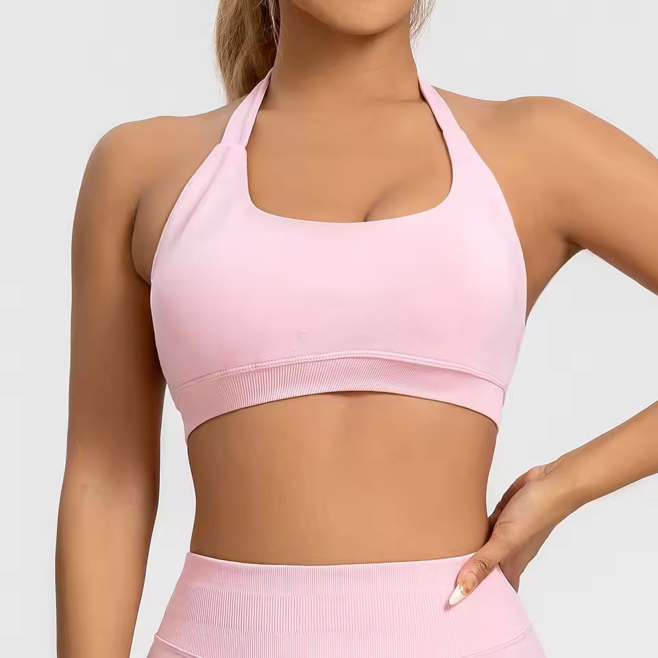 Sports Bra Women Seamless Halt - Sports Bra Racerback recension och pris