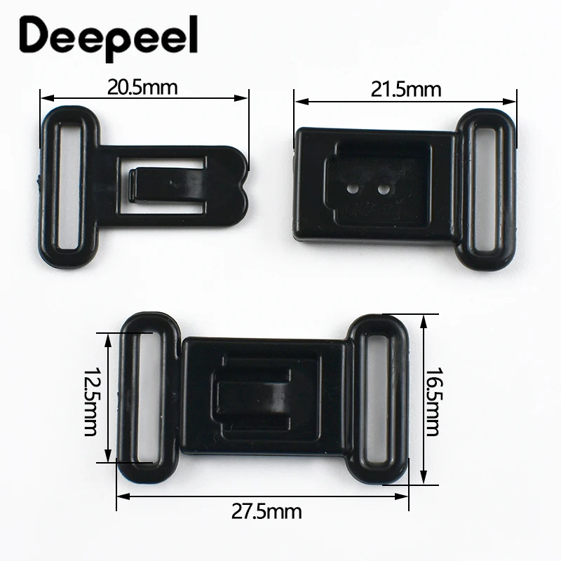 20/50/100Sets 12.5mm Plastic B - Nursing Bra Clip recension och pris