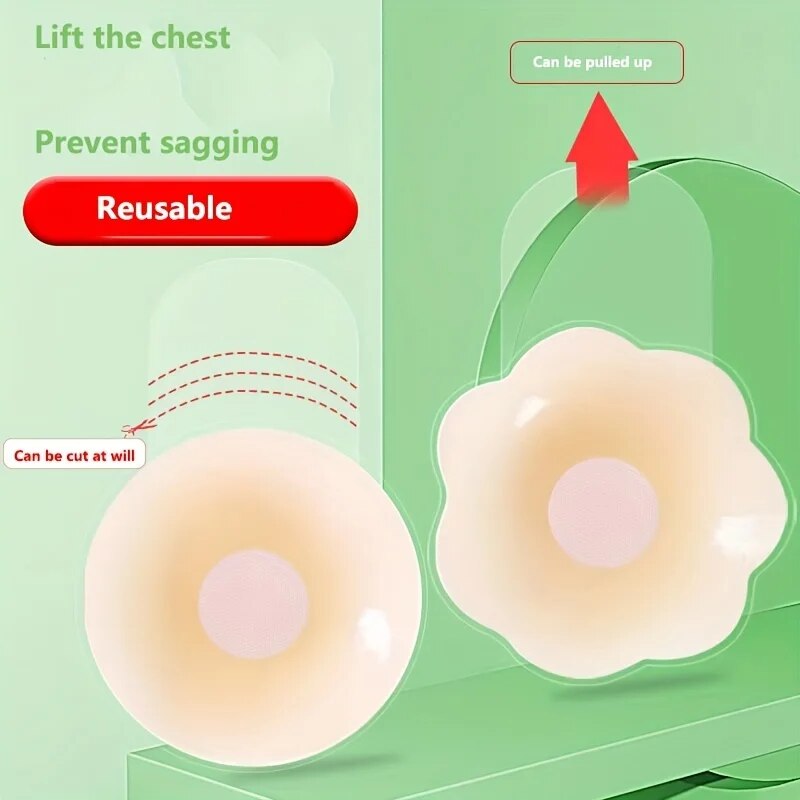 1Pairs Silicone Nipple Cover L - Push Up Bra Silicone recension och pris