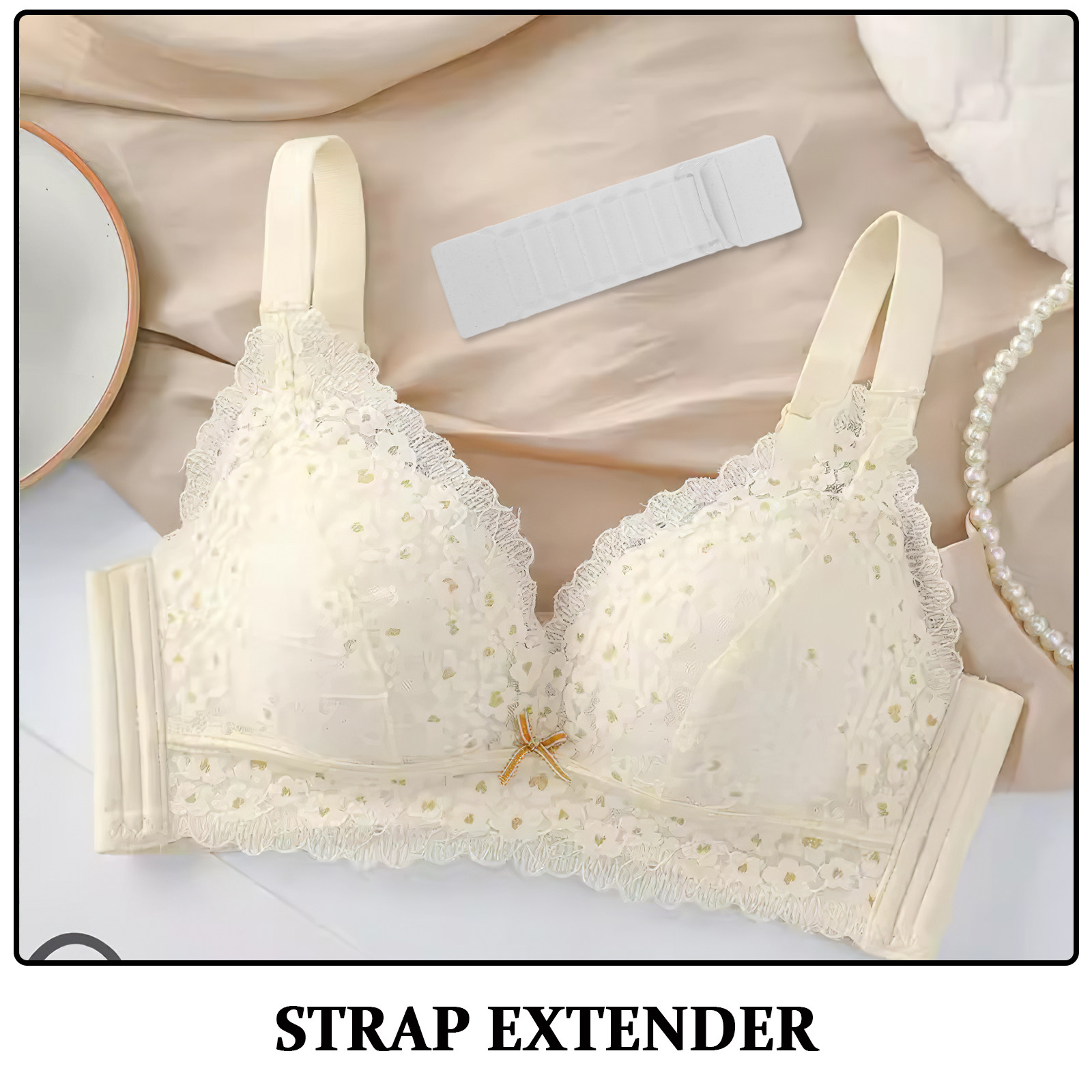 6Pcs Bra Buckle Extender White - Sports Bra Racerback recension och pris