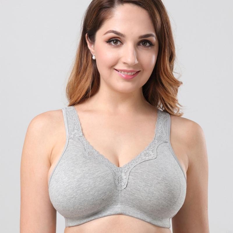 L38E Womens Wireless Big Size  - Cotton Bra Everyday recension och pris