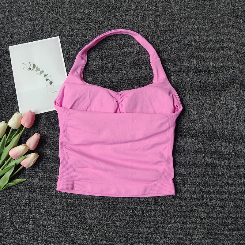 Women's Seamless Halter Top Sp - T Shirt Bra Seamless recension och pris
