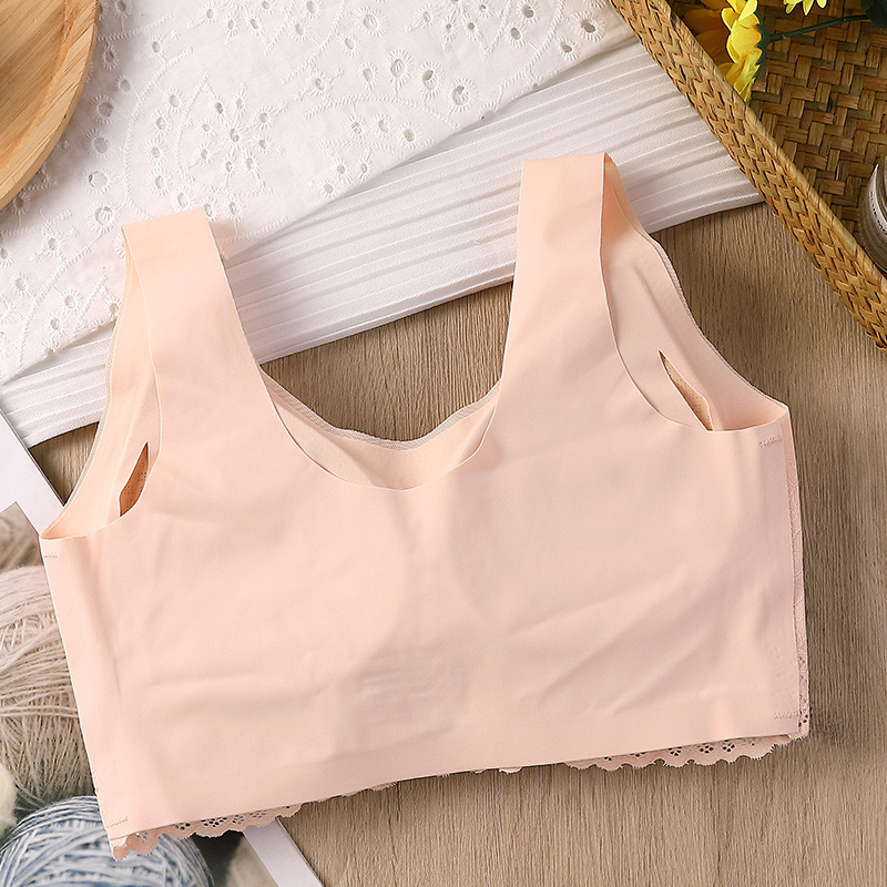 Breathable Latex Bra Seamless  - Lace Bralette Set recension och pris