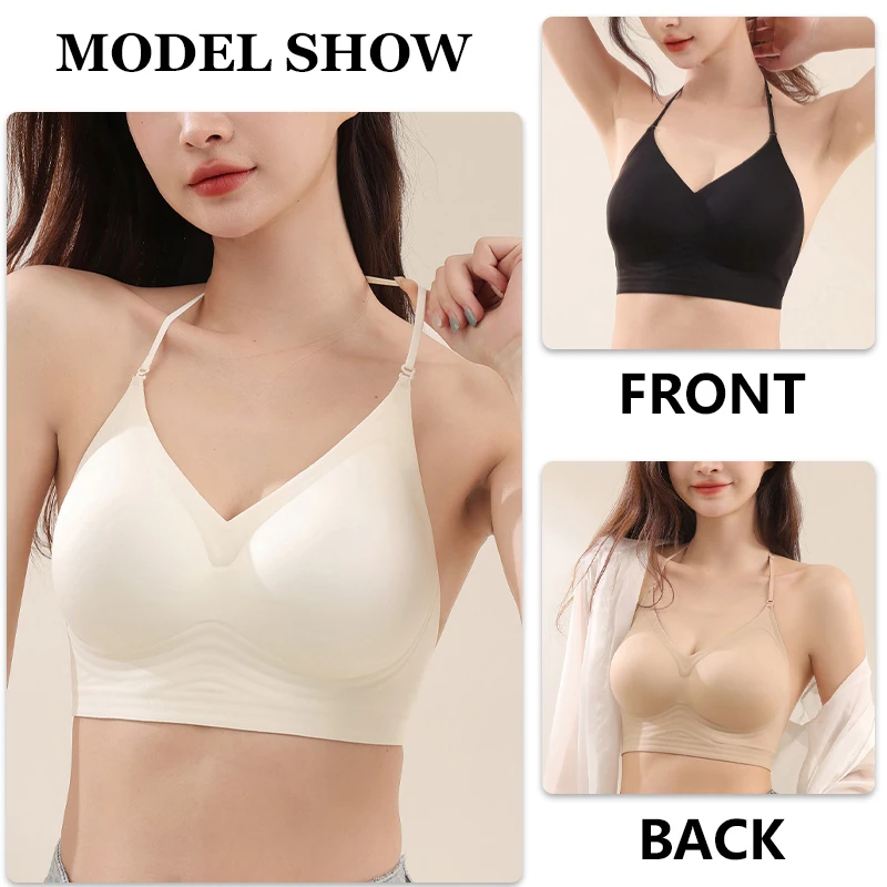 KUCLUT V-Neck thin bralette Mu - Convertible Bra Multiway recension och pris