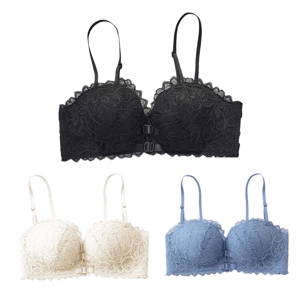 Comfortable Deep V Front Butto - Wirefree Bra Comfort recension och pris