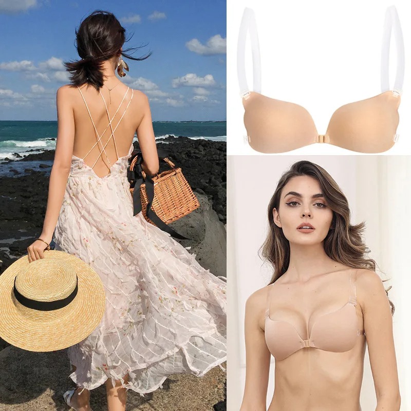 Nipple Cover Invisible Bra Lin - Backless Bra Sticky recension och pris