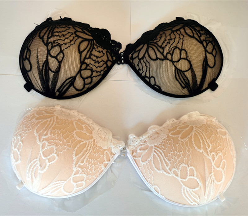 Women's Sexy Lace Embroidery S - Backless Bra Sticky recension och pris