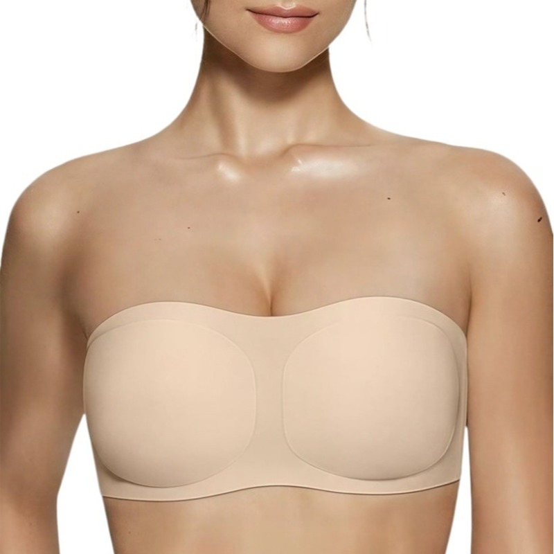 Women's Strapless Bra with Pus - Wirefree Bra Comfort recension och pris