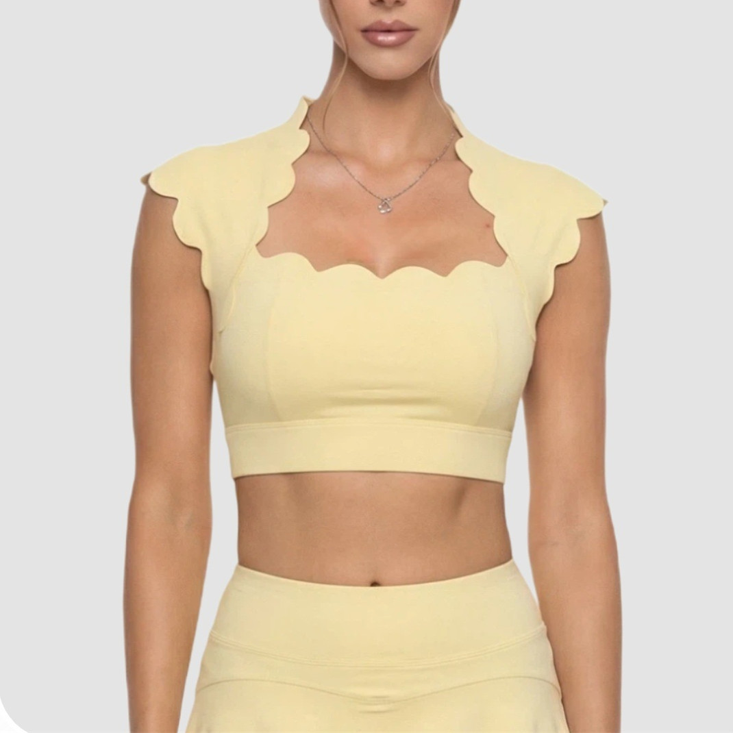 Pad Wavy Women Sports Vest Yog - Sports Bra Racerback recension och pris