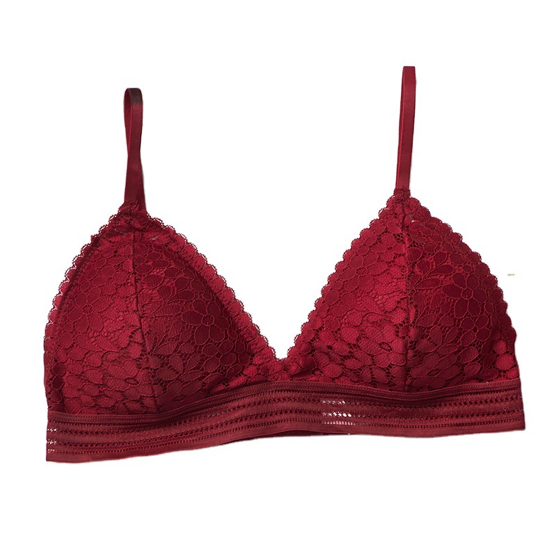 2026 Women's Bra New French Tr - Lace Bralette Set recension och pris