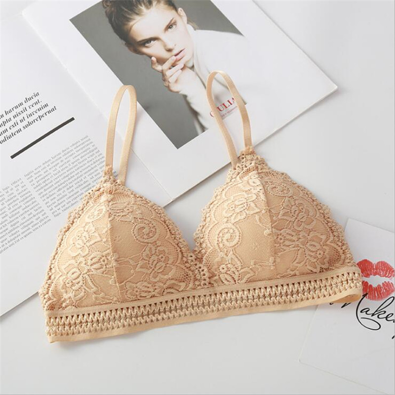 2026 Women's Bra New French Tr - Lace Bralette Set recension och pris