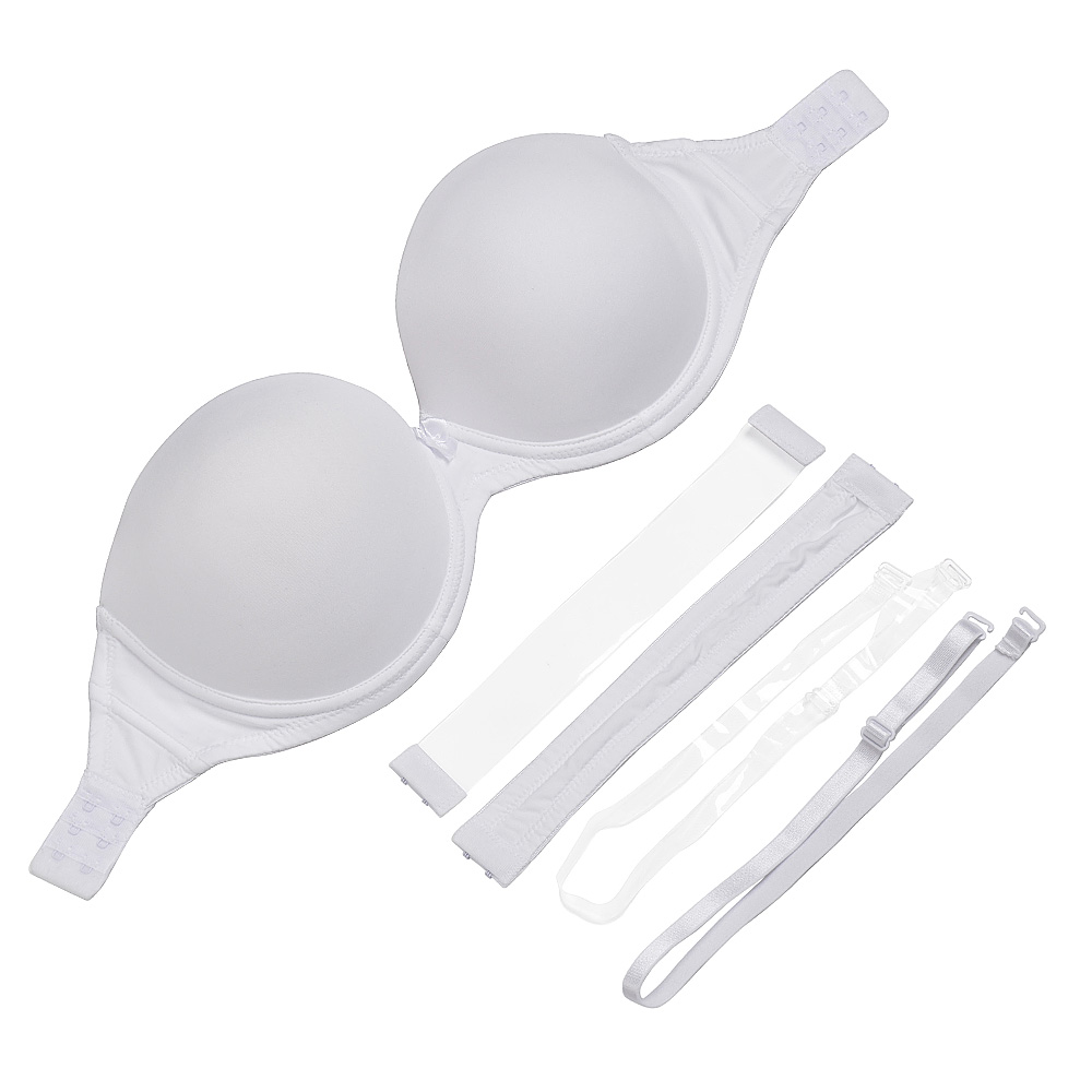 Nude Black White Invisible Cle - Convertible Bra Multiway recension och pris