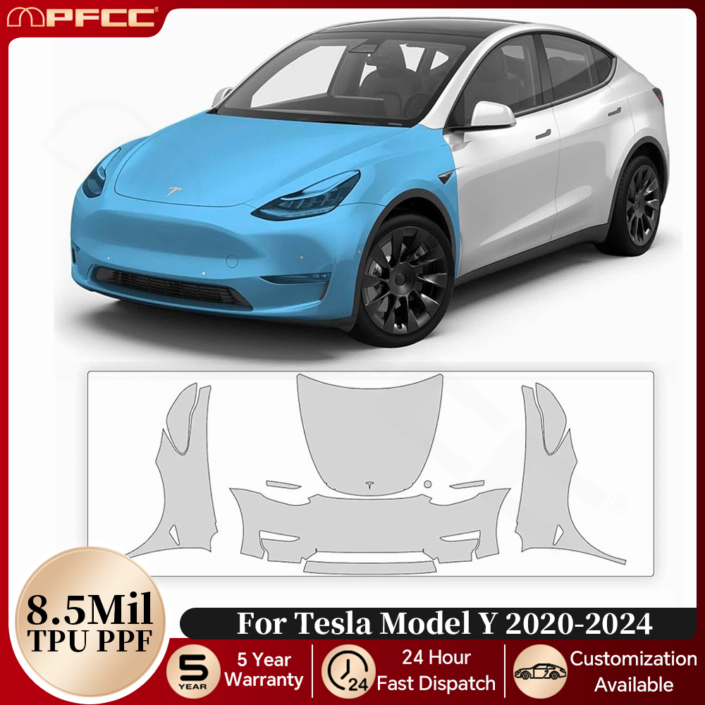 Pre-cut PPF For Tesla Model Y  - Full Coverage Bra recension och pris